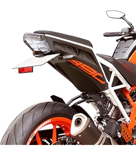 KTM Duke 125 2017年式 7800km フェンダーレス USB等カスタム KTM KTM 390/250/125 DUKE（2017年〜2023年） ステンレス製